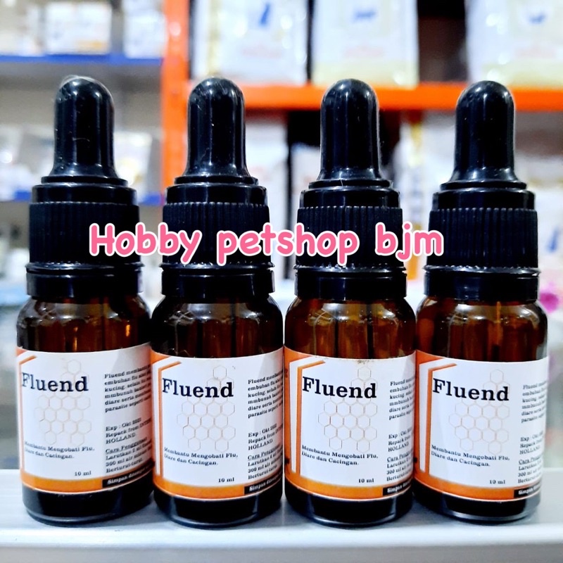 Fluend - obat flu diare cacingan kucing