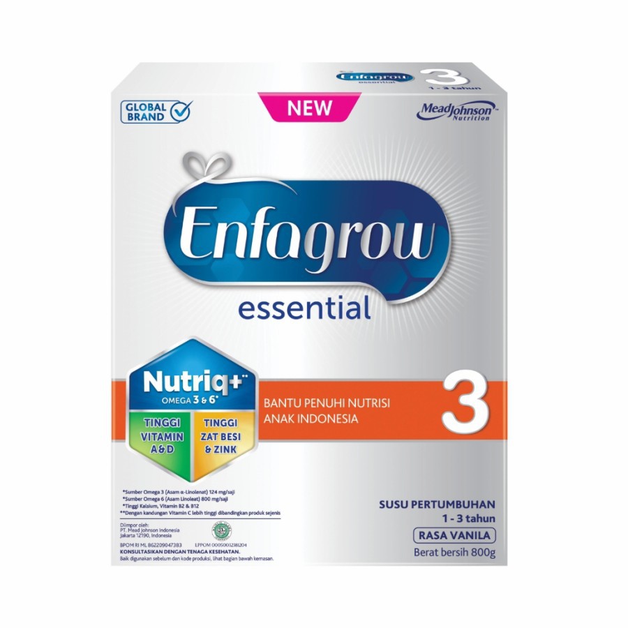 Enfagrow Essential 3 Vanila 800 gr