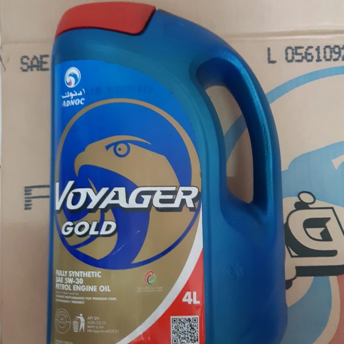 Oli Adnoc Gold 5w-30 API SN 4 Liter