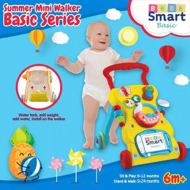 Bebe Smart Summer Mini Walker Basic Series