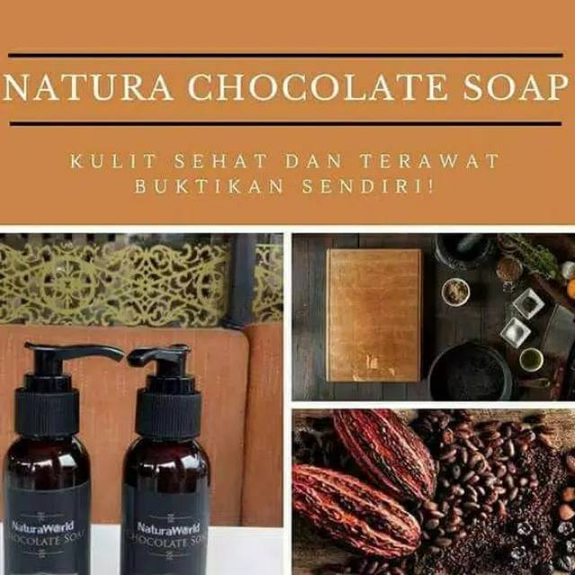 CHOCOLATE SOAP/ NATURA WORLD