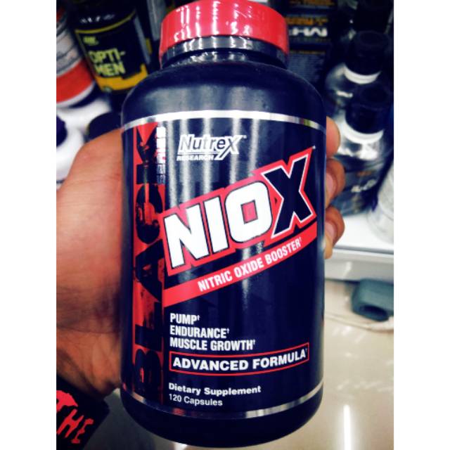 NUTREK NIOX Nitrix Oxide Booster 120 Capsules - Nitrix Nutrex