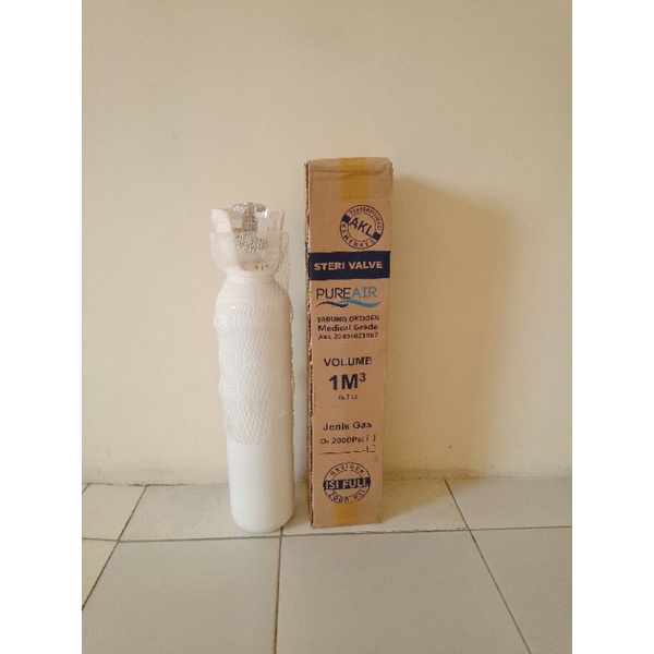 Tabung oksigen 1m3 isi full
