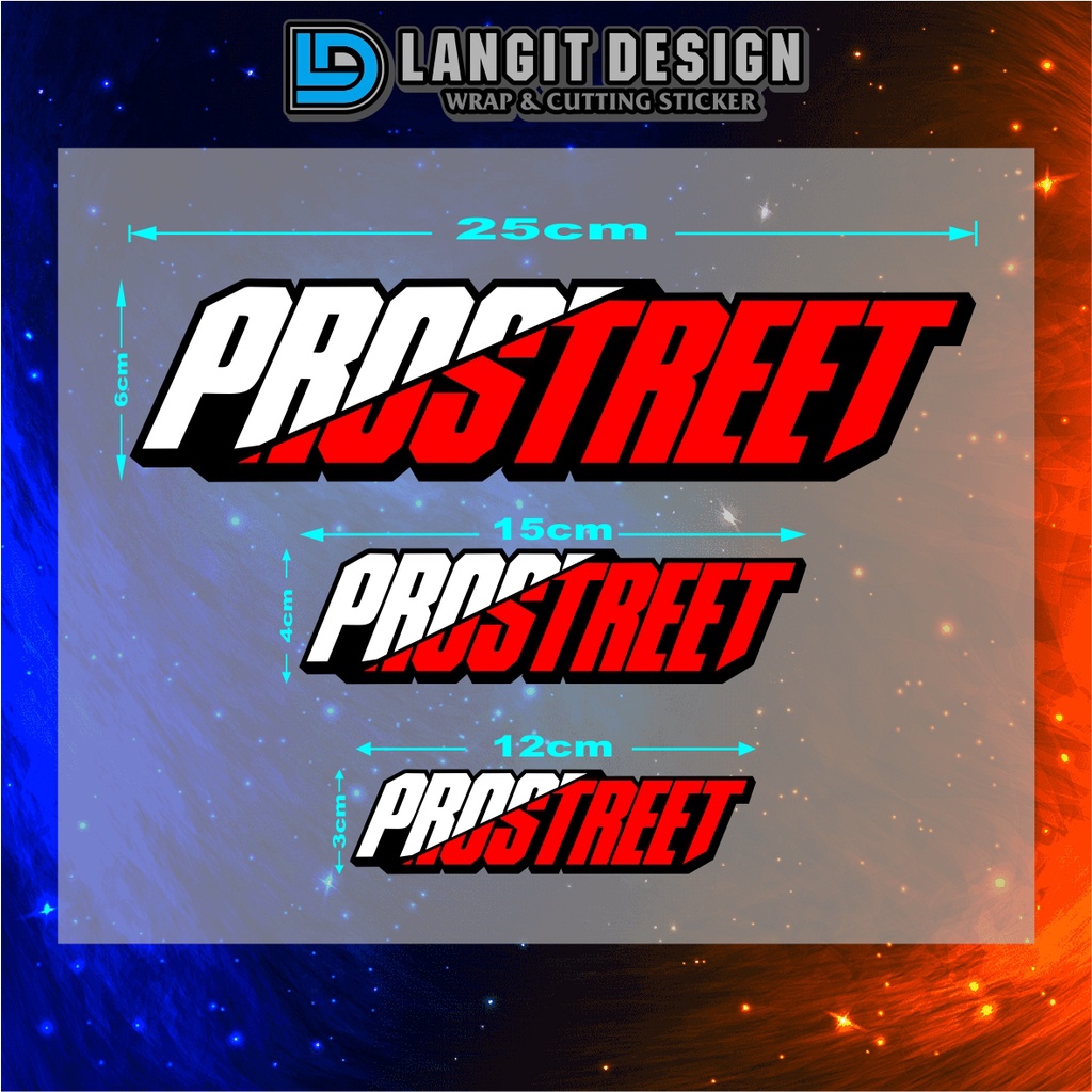 stiker prostreet