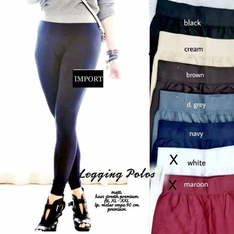 LEGGING POLOS IMPORT MURAH