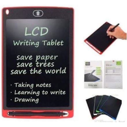 lcd writing tablet / papan tulis lcd 8.5”