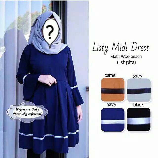 Listy Midi Dress
