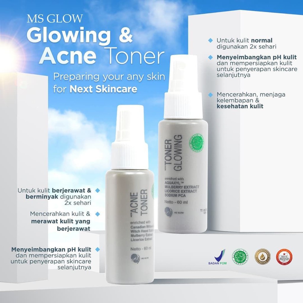 MS Glow Acne Toner