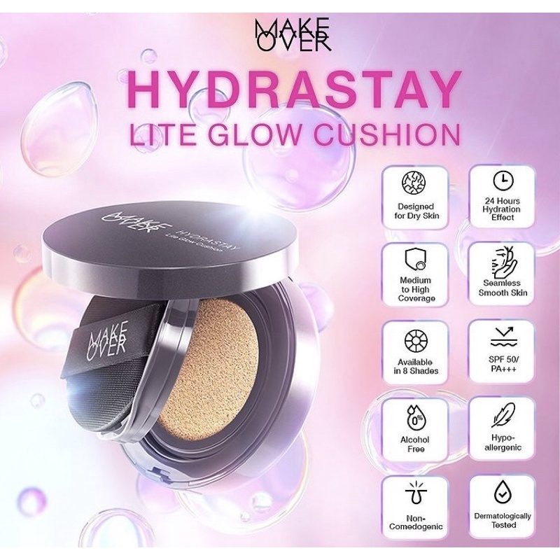 Make Over HYDRASTAY LITE GLOW CUSHION