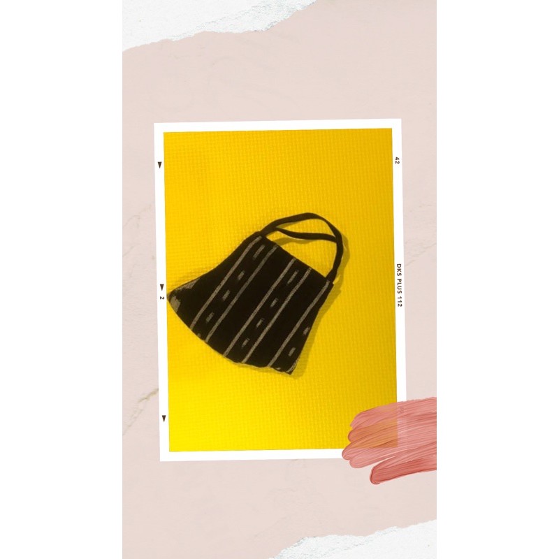 Masker Tenun Homemade