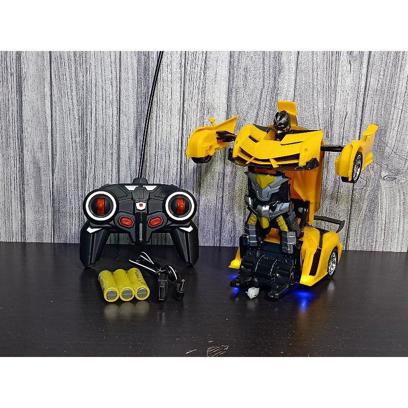 mainan mobil jadi robot/deformation remote control
