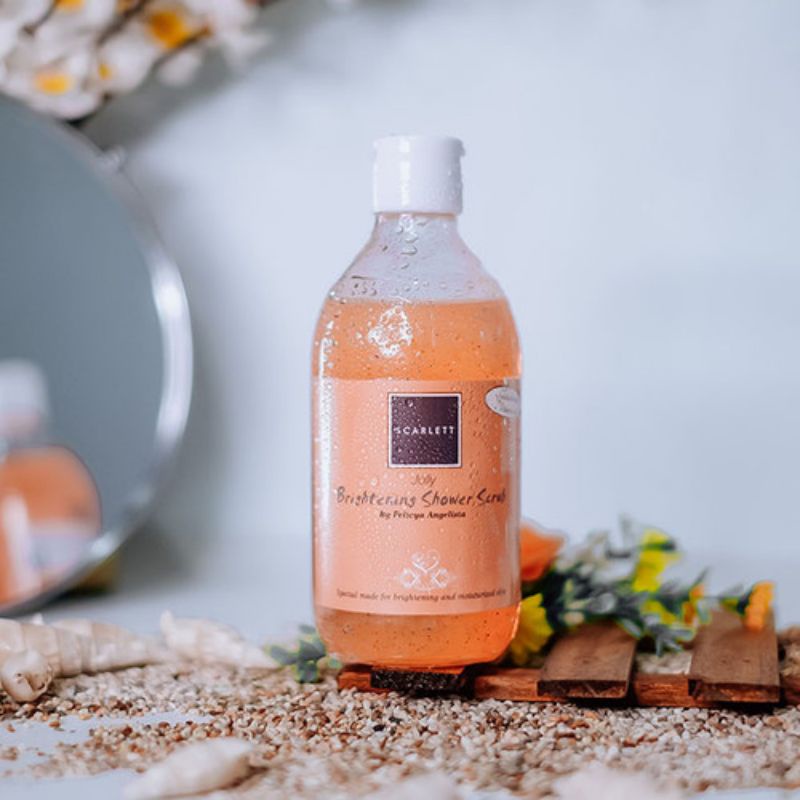 scarlett shower scrub jolly