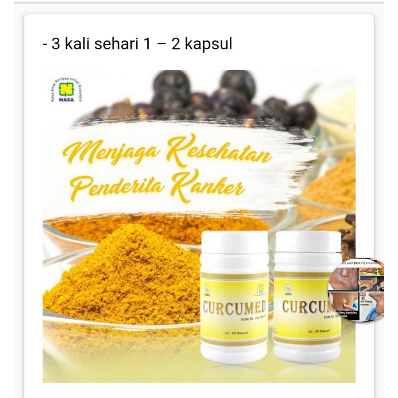 cod.curcum untuk pencegah kanker
