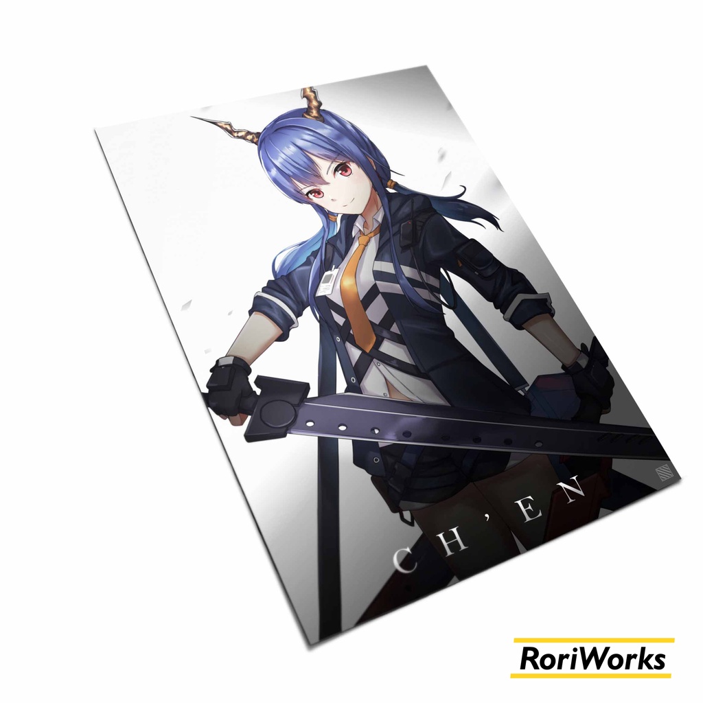 Poster Anime - Ch'en Arknights Chen