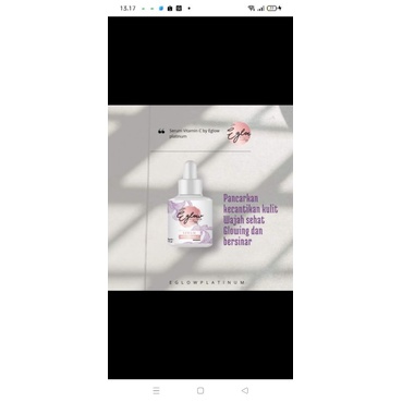 eglow serum