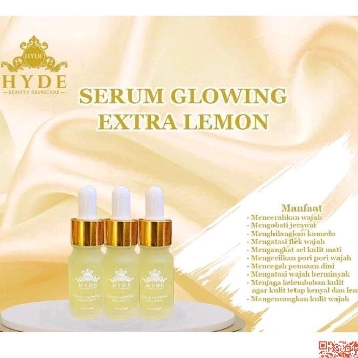 serum glowing extra lemon hyde
