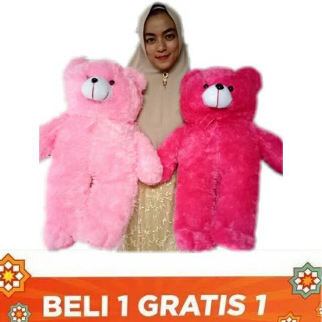 Beli 1 GRATIS 1 teddy bear 65cm