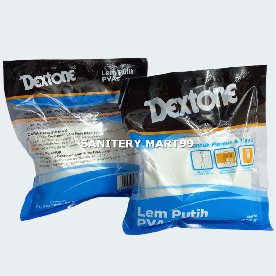 Lem putih PVAC 350 gram DEXTONE