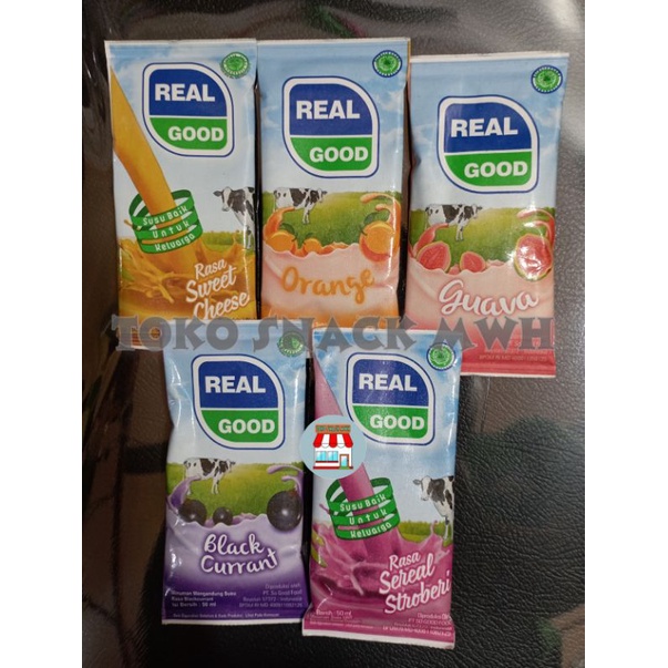 Susu UHT Real Good 50ml