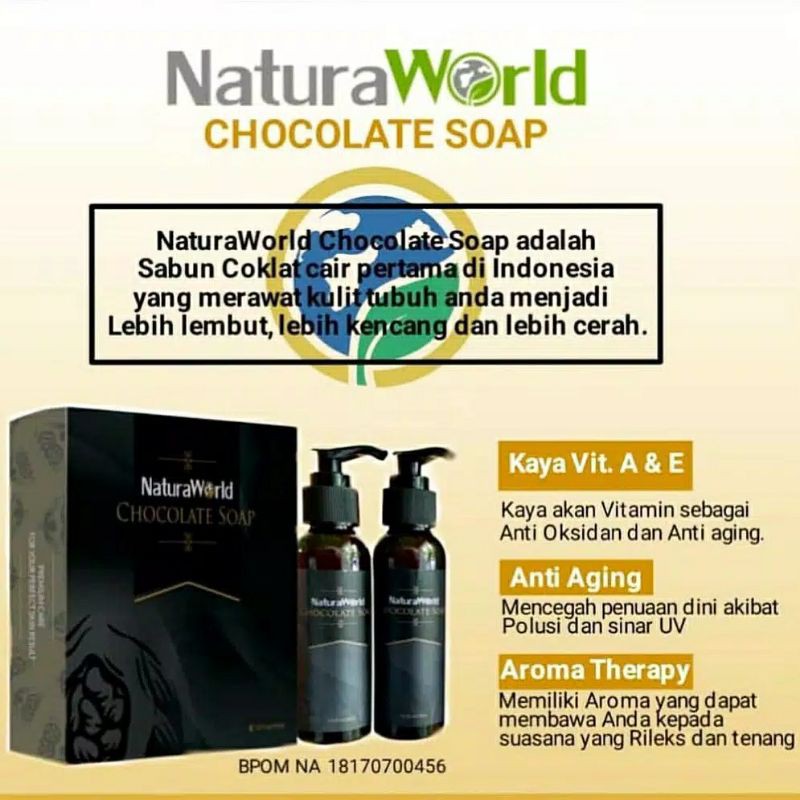 Sabun Natura Choclat