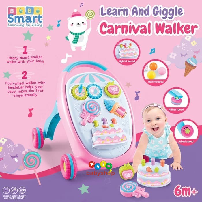 Bebe Smart Learn & Giggle  Walker