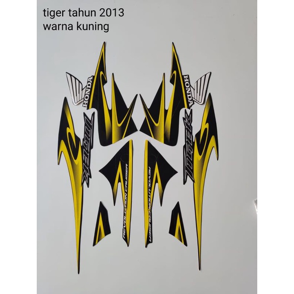 STRIPING TIGER 2013 KUNING