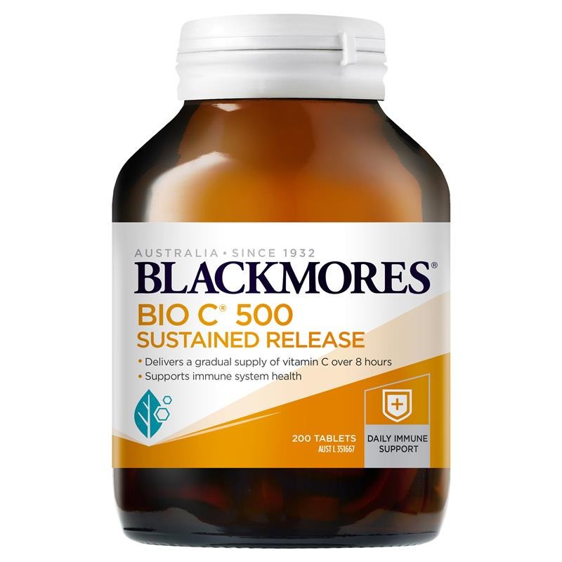 Blackmores Sustained Release C 200 Tablets