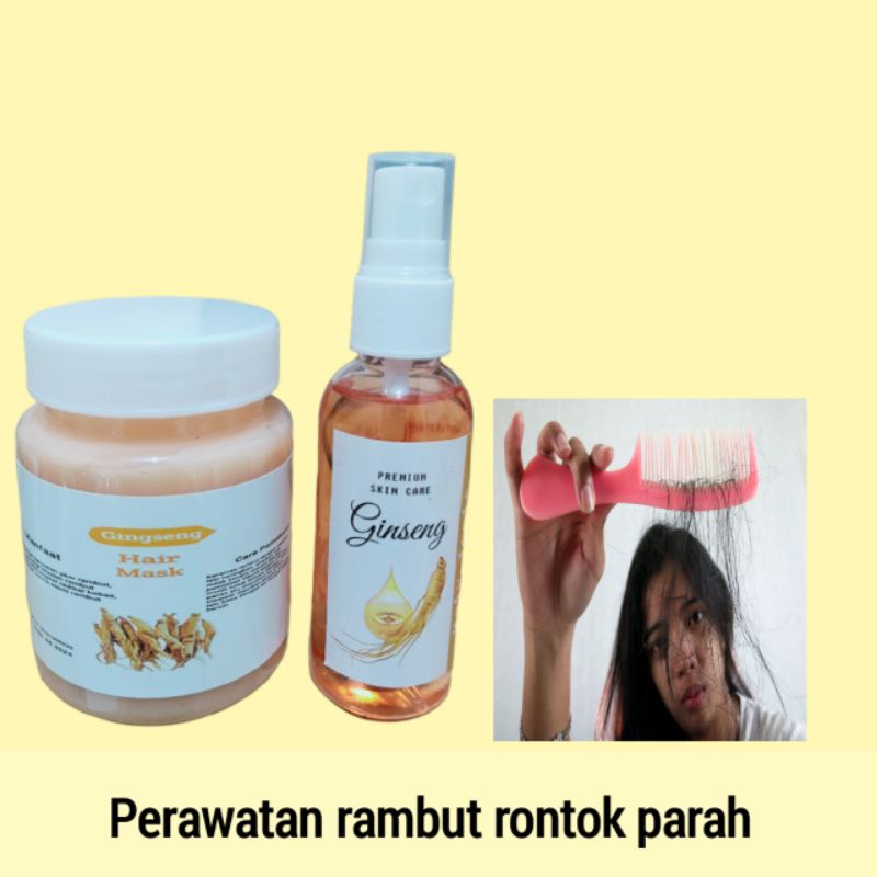 PERAWATAN RAMBUT RONTOK & RAMBUT BERCABNG