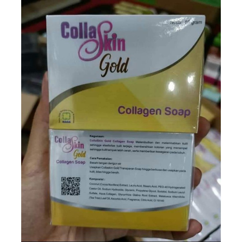 Sabun Collagen, CollaSkin Soap