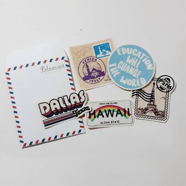 travel sticker pack (35 pcs)