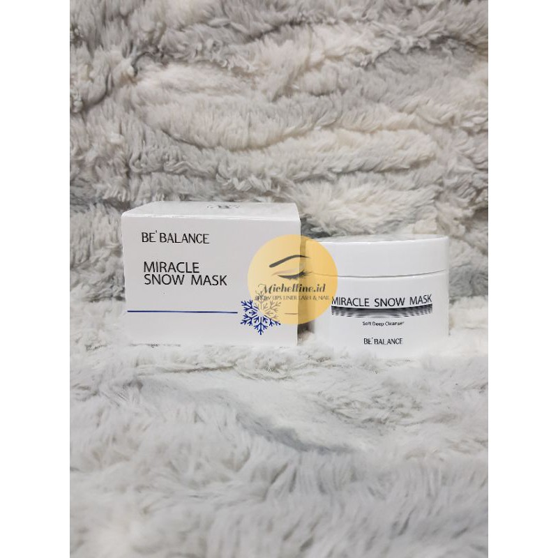 Be Balance Miracle Snow Mask