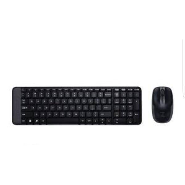 Logitech MK215 wireless keyboard and mouse combo original resmi