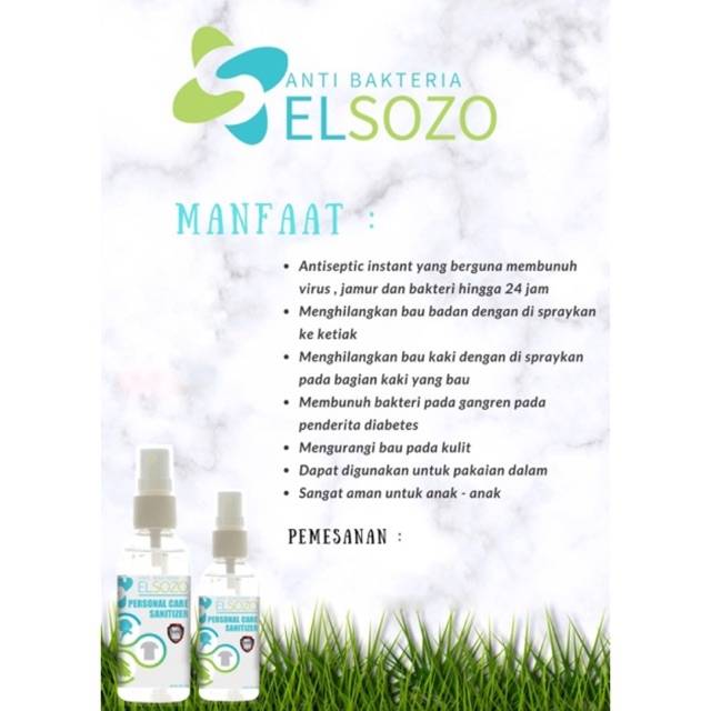 Hand sanitizer elsozo 60 ml