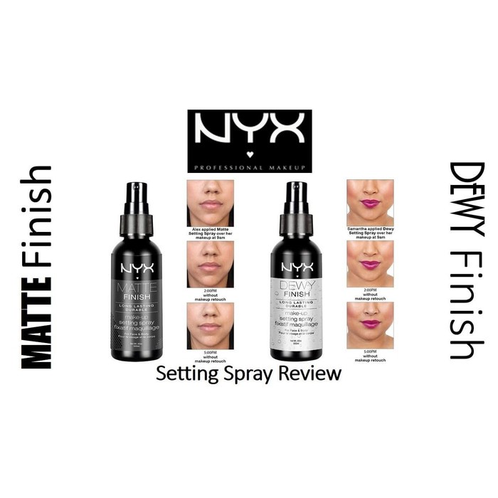 SETTING SPRAY DEWY FINISH NYX