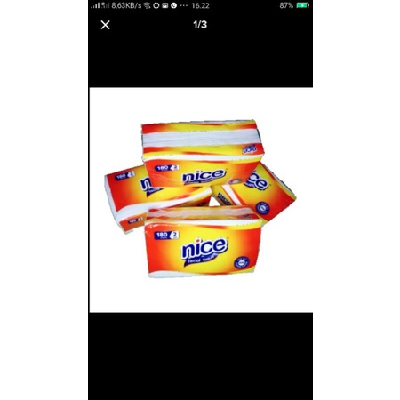 tissu nice facial per 4 pack