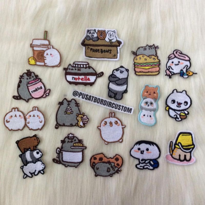 PATCH /patch custom bordir /emblem/logo high quality