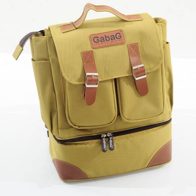 GABAG COOLER DIAPER BACKPACK BAG - LEMON