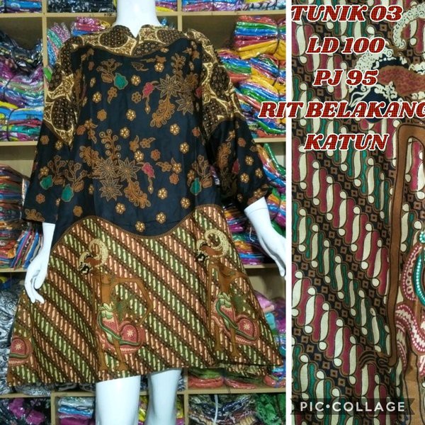 Terbaru tunik batik