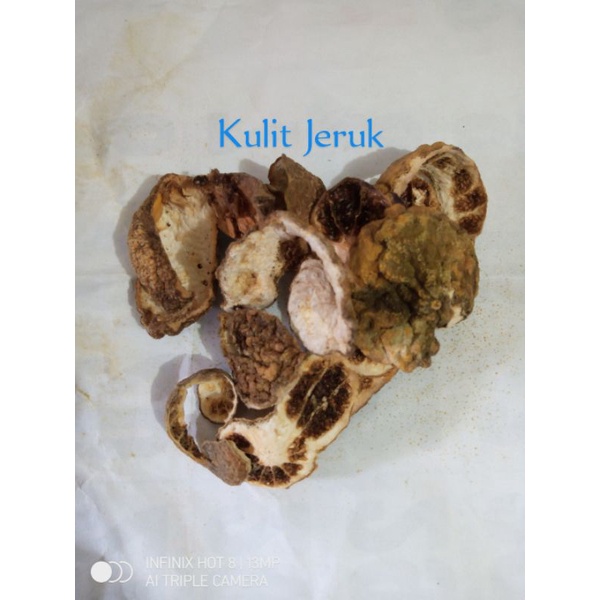 Kulit Jeruk Kering Iris 250gram