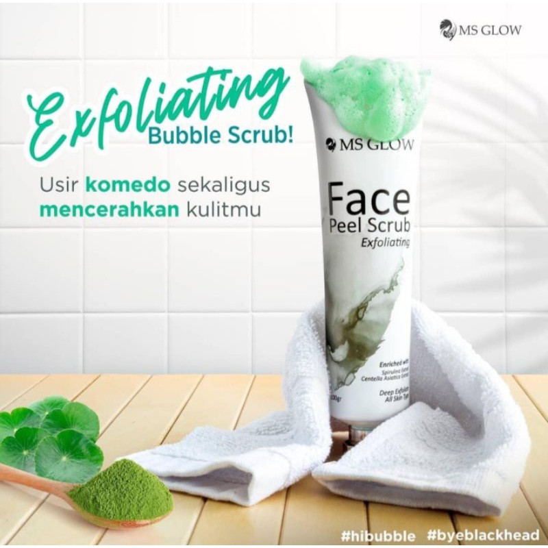 face peel scrub