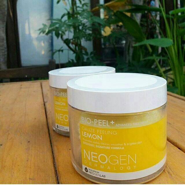 Neogen lemon gauze peeling pad