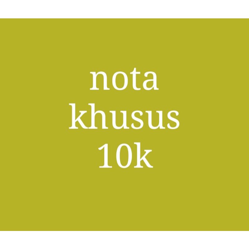 link khusus 10k
