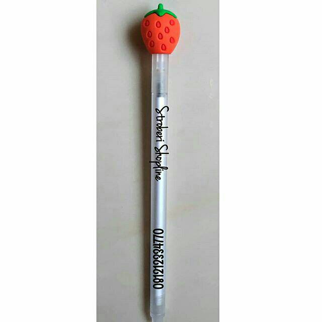 Pulpen Gel Strawberry (IMPORT)