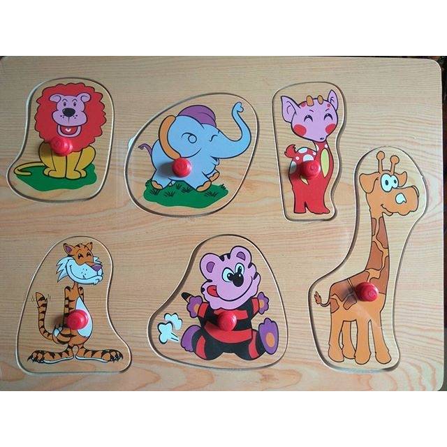 Puzzle knob hewan