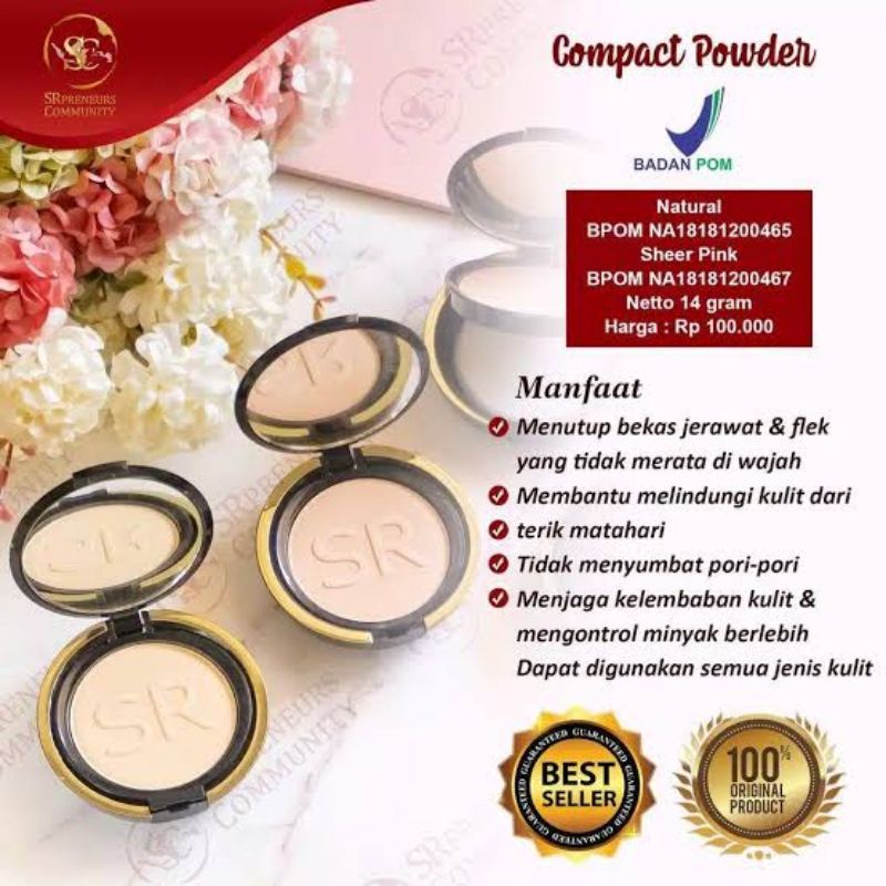 BEDAK PADAT SHEERPINK SR12