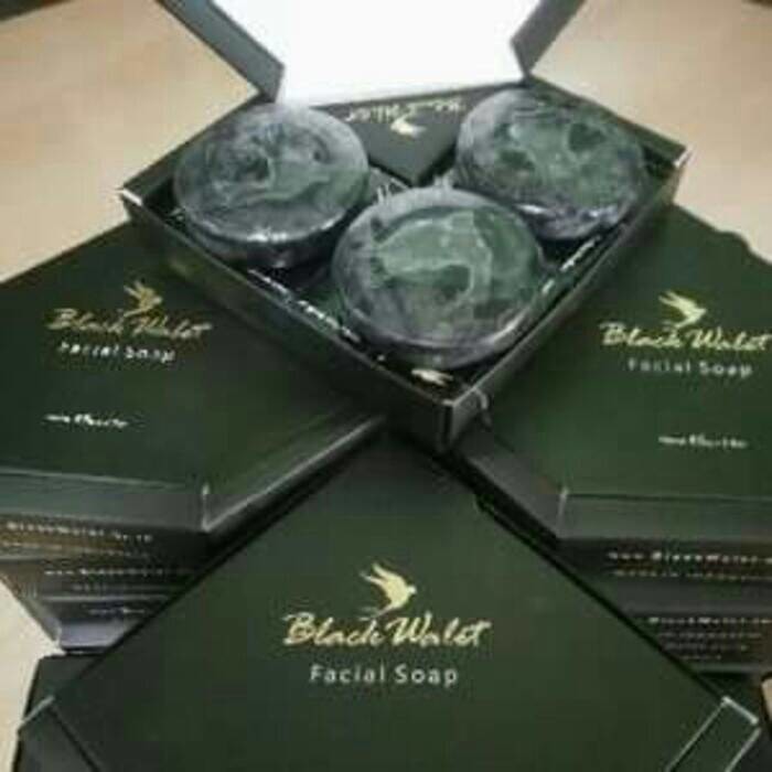 BLACK WALET/FACIAL SOAP/ ISI 3 PCS