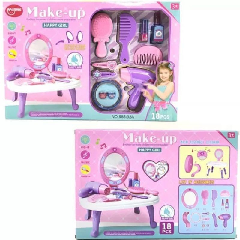 MAINAN MAKE UP ANAK PLAYSET