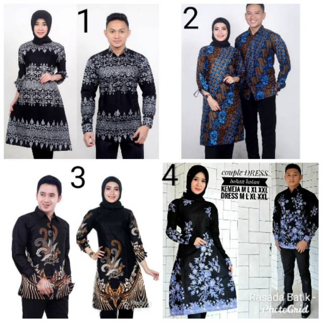 COUPLE KEMEJA DAN TUNIK~BISA COD