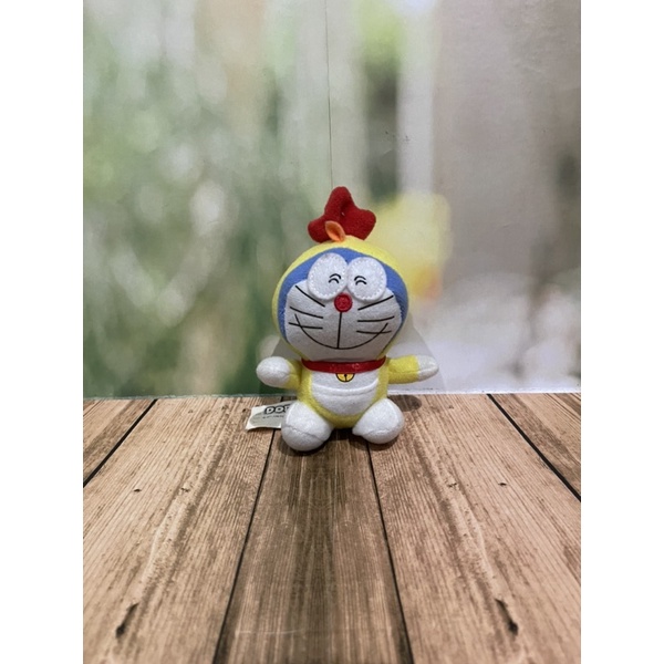 boneka doraemon kostum ayam
