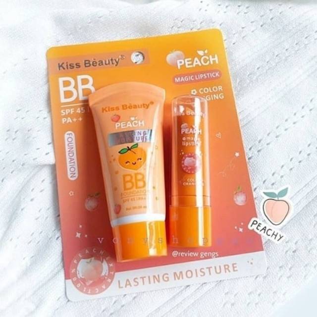 Paket hemat Foundation + Lipbalm